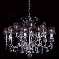 Люстра Beby Violet 0118B02 Chrome 291 Swarovski Almond Люстра Beby Violet 0118B02 Chrome 291 Swarovski Almond