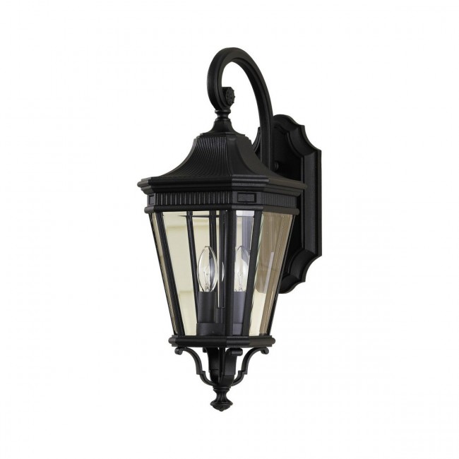 Уличный настенный светильник Feiss Cotswold Lane FE/COTSLN2/M BK Уличный настенный светильник Feiss Cotswold Lane FE/COTSLN2/M BK