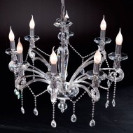 Люстра Euroluce Venere L8 chrome Люстра Euroluce Venere L8 chrome