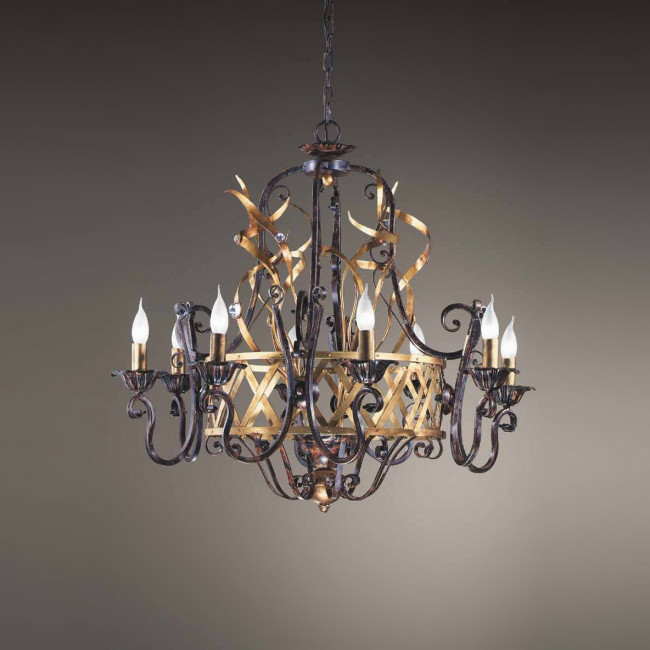 Люстра MM Lampadari Fiamme 6618/8 V2176 Люстра MM Lampadari Fiamme 6618/8 V2176