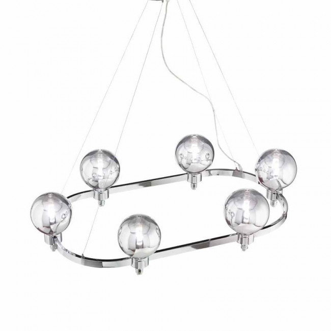 Люстра Renzo Del Ventisette Ohlala L14541/6 DEC. CROMO SFERE CROMO Люстра Renzo Del Ventisette Ohlala L14541/6 DEC. CROMO SFERE CROMO