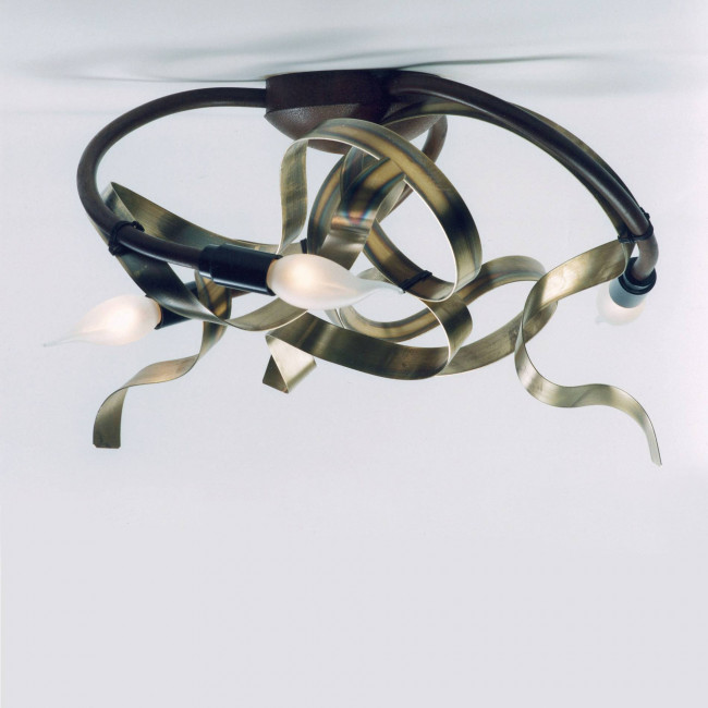 Потолочная люстра Jacco Maris Ruban Plie RP03CE.BR Потолочная люстра Jacco Maris Ruban Plie RP03CE.BR