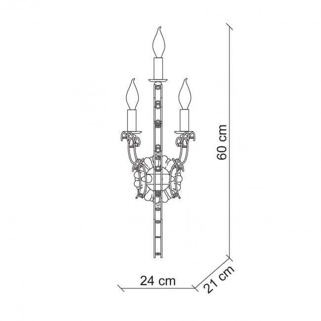 Бра Baga Morgana 7215 Бра Baga Morgana 7215
