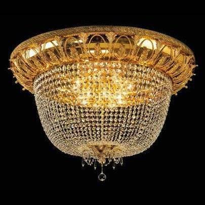 Потолочный светильник Beby Group Opera 2072/16PL Light gold CUT CRYSTAL Потолочный светильник Beby Group Opera 2072/16PL Light gold CUT CRYSTAL