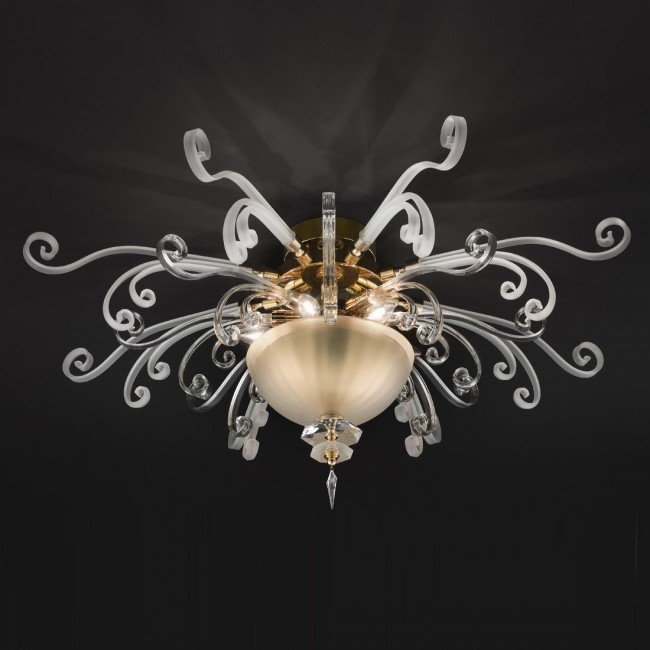 Потолочный светильник Euroluce Alicante Charm PL6 gold Потолочный светильник Euroluce Alicante Charm PL6 gold