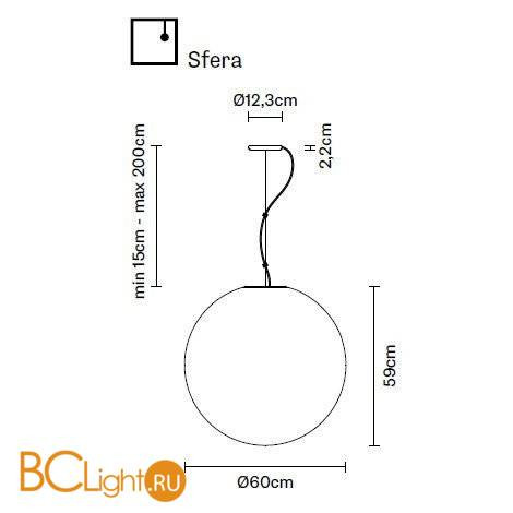 Подвесной светильник Fabbian Lumi F07A27 01 Подвесной светильник Fabbian Lumi F07A27 01