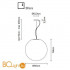 Подвесной светильник Fabbian Lumi F07A27 01 Подвесной светильник Fabbian Lumi F07A27 01