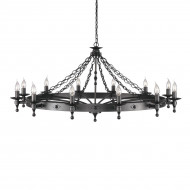 Люстра Elstead Lighting Warwick WR12 GRAPHITE Люстра Elstead Lighting Warwick WR12 GRAPHITE