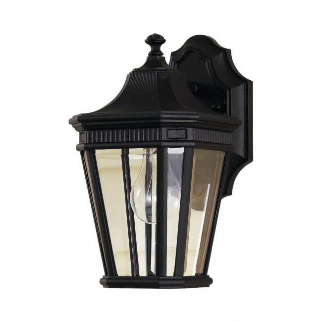 Уличный настенный светильник Feiss Cotswold Lane FE/COTSLN2/S BK Уличный настенный светильник Feiss Cotswold Lane FE/COTSLN2/S BK