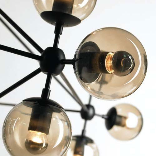 Подвесная люстра DeLight Collection Modo 8916/15 black/cognac Подвесная люстра DeLight Collection Modo 8916/15 black/cognac