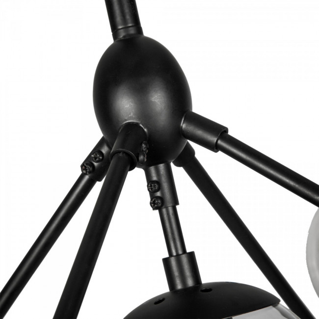 Подвесная люстра DeLight Collection Modo 8916/15 black/cognac Подвесная люстра DeLight Collection Modo 8916/15 black/cognac