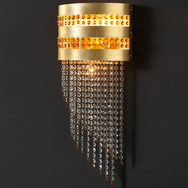 Настенный светильник Euroluce Dafne Superlux A3 Gold amber Настенный светильник Euroluce Dafne Superlux A3 Gold amber