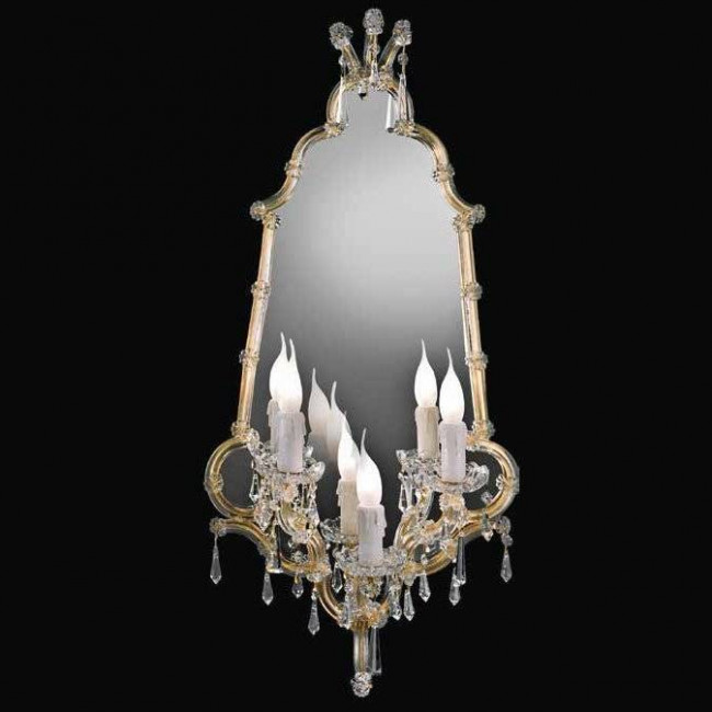 Бра Beby Group Novecento 440/3S Light gold CUT CRYSTAL Бра Beby Group Novecento 440/3S Light gold CUT CRYSTAL
