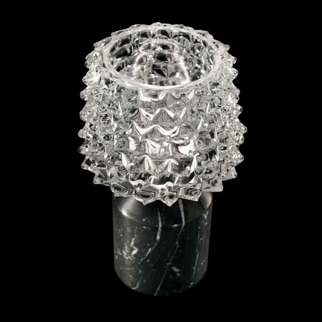 Настольная лампа Barovier&Toso Camparino 7359/CC/MB Настольная лампа Barovier&Toso Camparino 7359/CC/MB