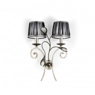 Бра MM Lampadari Pavone 6921/A2 V2556 With Organza Бра MM Lampadari Pavone 6921/A2 V2556 With Organza