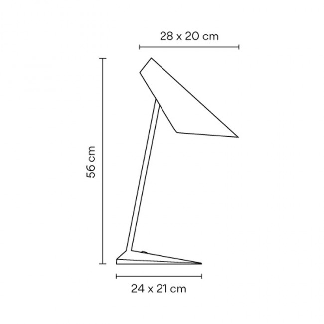 Настольная лампа Vibia I.Cono 0700 21 Grey D1 Настольная лампа Vibia I.Cono 0700 21 Grey D1