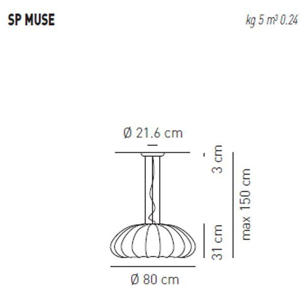 Подвесной светильник Axo Light Muse SP MUSE Bianco SPMUSEXXBCXXE27 Подвесной светильник Axo Light Muse SP MUSE Bianco SPMUSEXXBCXXE27