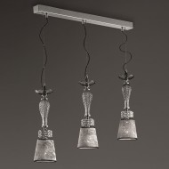 Подвесной светильник Euroluce Toochic S3 Silver Fume Подвесной светильник Euroluce Toochic S3 Silver Fume