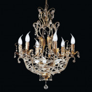 Люстра Renzo Del Ventisette "Sinuosa" L R1/6+3 DEC. 041 Люстра Renzo Del Ventisette "Sinuosa" L R1/6+3 DEC. 041