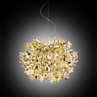 Подвесной светильник Slamp Fiorella SUSPENSION MINI GOLD FIO14SOS0002O_000 Подвесной светильник Slamp Fiorella SUSPENSION MINI GOLD FIO14SOS0002O_000