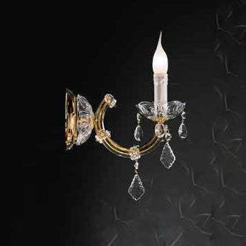 Бра Beby Group Novecento 630/1A Light gold CUT CRYSTAL Бра Beby Group Novecento 630/1A Light gold CUT CRYSTAL