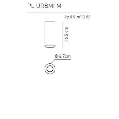 Потолочный светильник Axo Light Urban & Urban mini PL URB MI M BR XX LED Потолочный светильник Axo Light Urban & Urban mini PL URB MI M BR XX LED