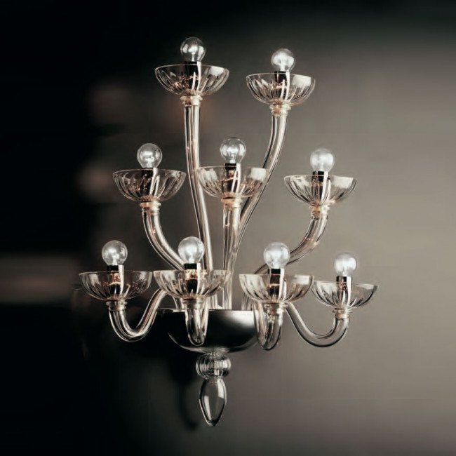 Бра De Majo 8000 A4+3+2 080000A09 cristallo Бра De Majo 8000 A4+3+2 080000A09 cristallo