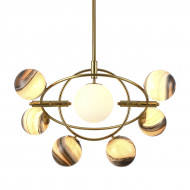 Подвесной светильник DeLight Collection planet KG1122P-7B brass Подвесной светильник DeLight Collection planet KG1122P-7B brass