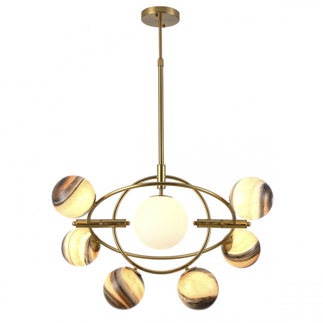 Подвесной светильник DeLight Collection planet KG1122P-7B brass Подвесной светильник DeLight Collection planet KG1122P-7B brass