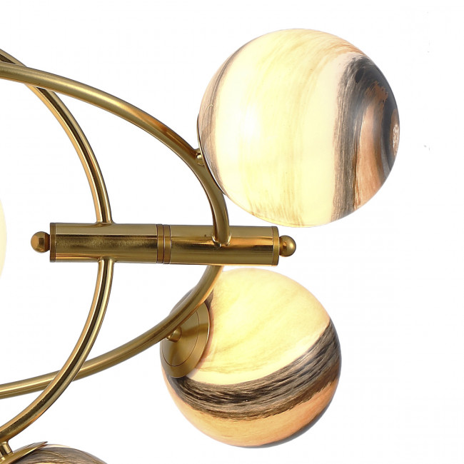Подвесной светильник DeLight Collection planet KG1122P-7B brass Подвесной светильник DeLight Collection planet KG1122P-7B brass