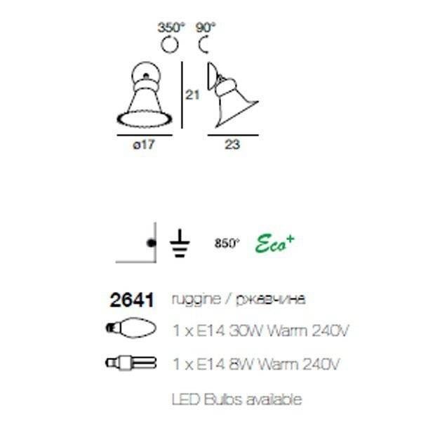 Бра Linea Light Classic collection 2641 Бра Linea Light Classic collection 2641