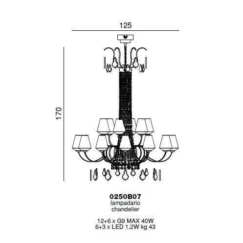 Люстра Beby Group Charming beauty 0250B07 Light gold White White gold leaf Люстра Beby Group Charming beauty 0250B07 Light gold White White gold leaf