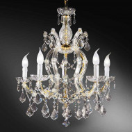 Люстра Beby Group Novecento 720/5 Light gold CUT CRYSTAL