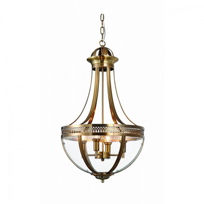 Подвесной светильник DeLight Collection Capitol KM0287P-6 antique brass Подвесной светильник DeLight Collection Capitol KM0287P-6 antique brass