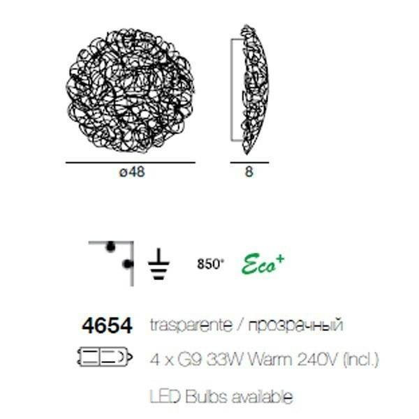 Подвесной светильник Linea Light Classic collection 4649