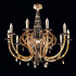 Потолочная люстра Beby Group Crystal rain 0230B01 Light gold SW Golden Teak