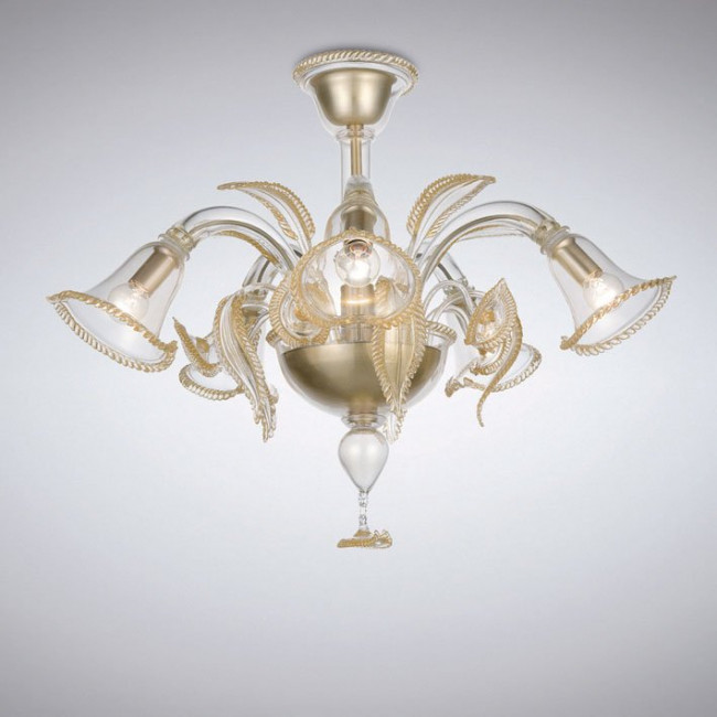 Потолочная люстра La Murrina Albinoni R/5 AO-2S Потолочная люстра La Murrina Albinoni R/5 AO-2S