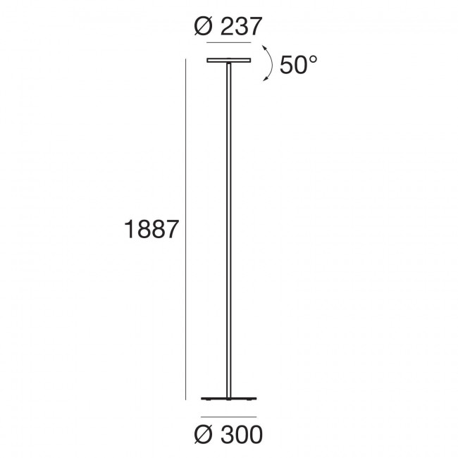 Напольный светильник Linea Light Joshua 8365 Напольный светильник Linea Light Joshua 8365