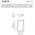 Настенно-потолочный светильник Axo Light Ukiyo PL UKI 110 Bianco/Nero PLUKI110BNXXE27 Настенно-потолочный светильник Axo Light Ukiyo PL UKI 110 Bianco/Nero PLUKI110BNXXE27
