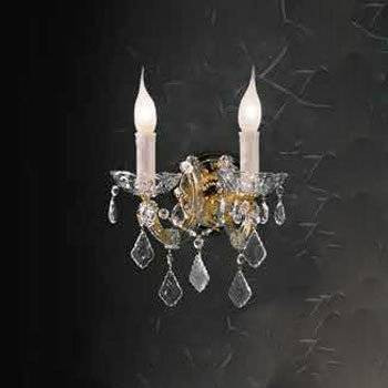 Бра Beby Group Novecento 630/2A Light gold CUT CRYSTAL Бра Beby Group Novecento 630/2A Light gold CUT CRYSTAL