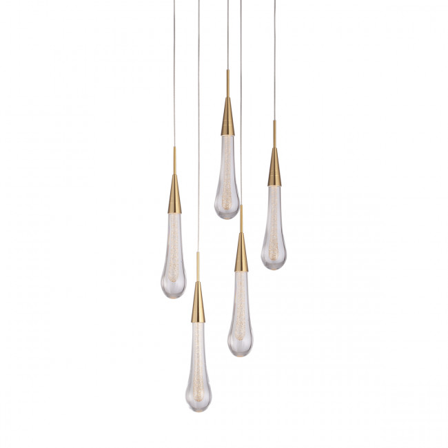 Подвесной светильник DeLight Collection Pour MD2060-5A br.brass Подвесной светильник DeLight Collection Pour MD2060-5A br.brass