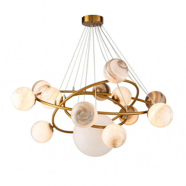 Подвесной светильник DeLight Collection planet KG1122P-13A brass Подвесной светильник DeLight Collection planet KG1122P-13A brass