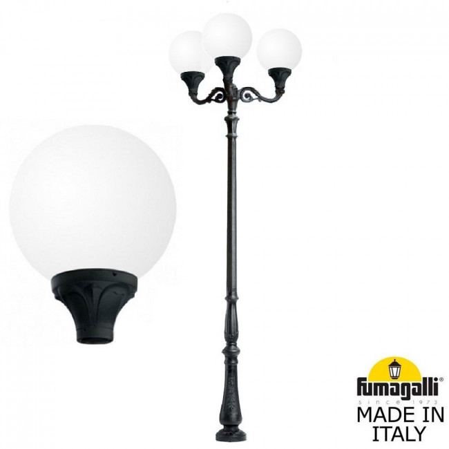 Садово-парковый фонарь Fumagalli Globe 400 G40.205.M30.AYE27 Садово-парковый фонарь Fumagalli Globe 400 G40.205.M30.AYE27