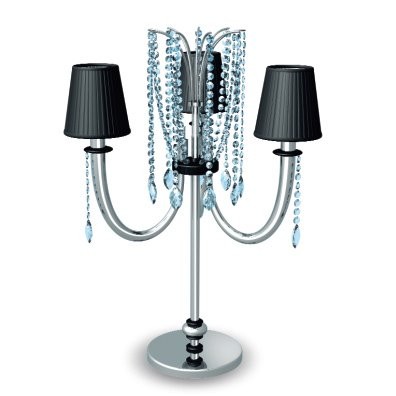 Настольная лампа Prearo Noir 2131/L/CR Настольная лампа Prearo Noir 2131/L/CR