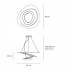 Подвесной светильник Artemide Pirce LED Mini 1256110A Подвесной светильник Artemide Pirce LED Mini 1256110A