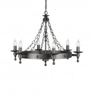 Люстра Elstead Lighting Warwick WR6 GRAPHITE Люстра Elstead Lighting Warwick WR6 GRAPHITE
