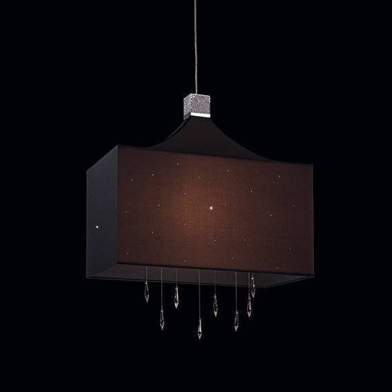 Подвесной светильник Beby Group Crystal dream 5500E01 Chrome Black Swarovski Подвесной светильник Beby Group Crystal dream 5500E01 Chrome Black Swarovski