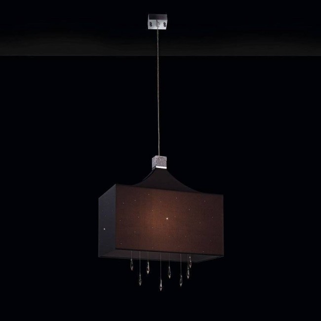 Подвесной светильник Beby Group Crystal dream 5500E01 Chrome Black Swarovski Подвесной светильник Beby Group Crystal dream 5500E01 Chrome Black Swarovski