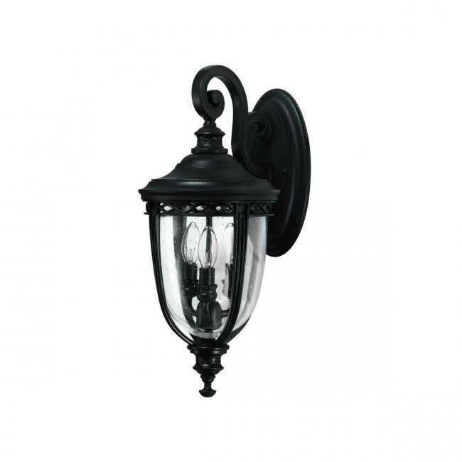 Уличный настенный светильник Feiss English Bridle FE/EB2/M BLK Уличный настенный светильник Feiss English Bridle FE/EB2/M BLK