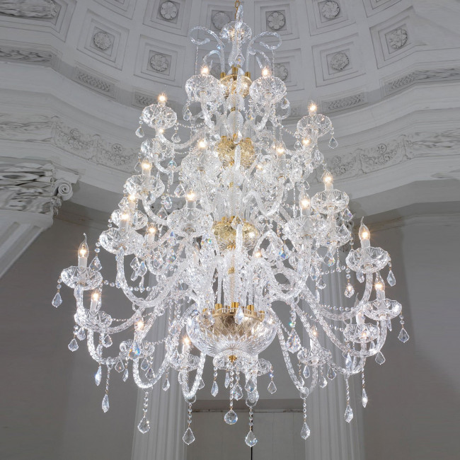 Люстра Euroluce Epoca L12+10+8 gold Scholer platform Люстра Euroluce Epoca L12+10+8 gold Scholer platform